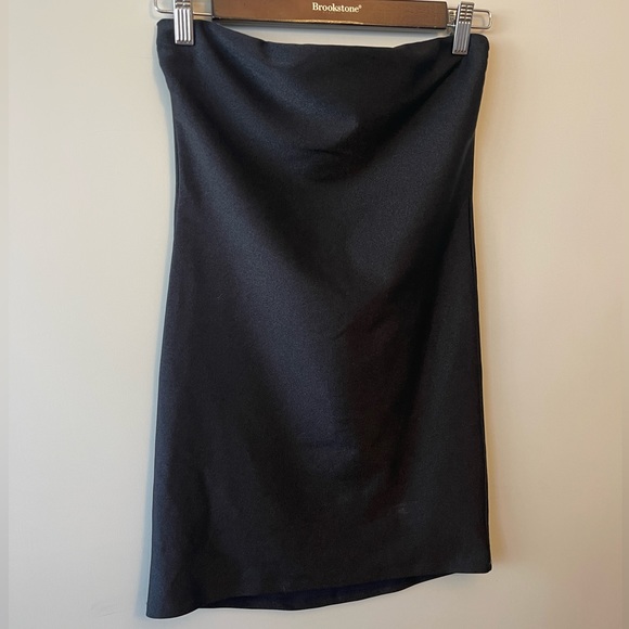 Good American Black Strapless Dress Body Con Mini Dress Tube Top Party Small New - Picture 6 of 9